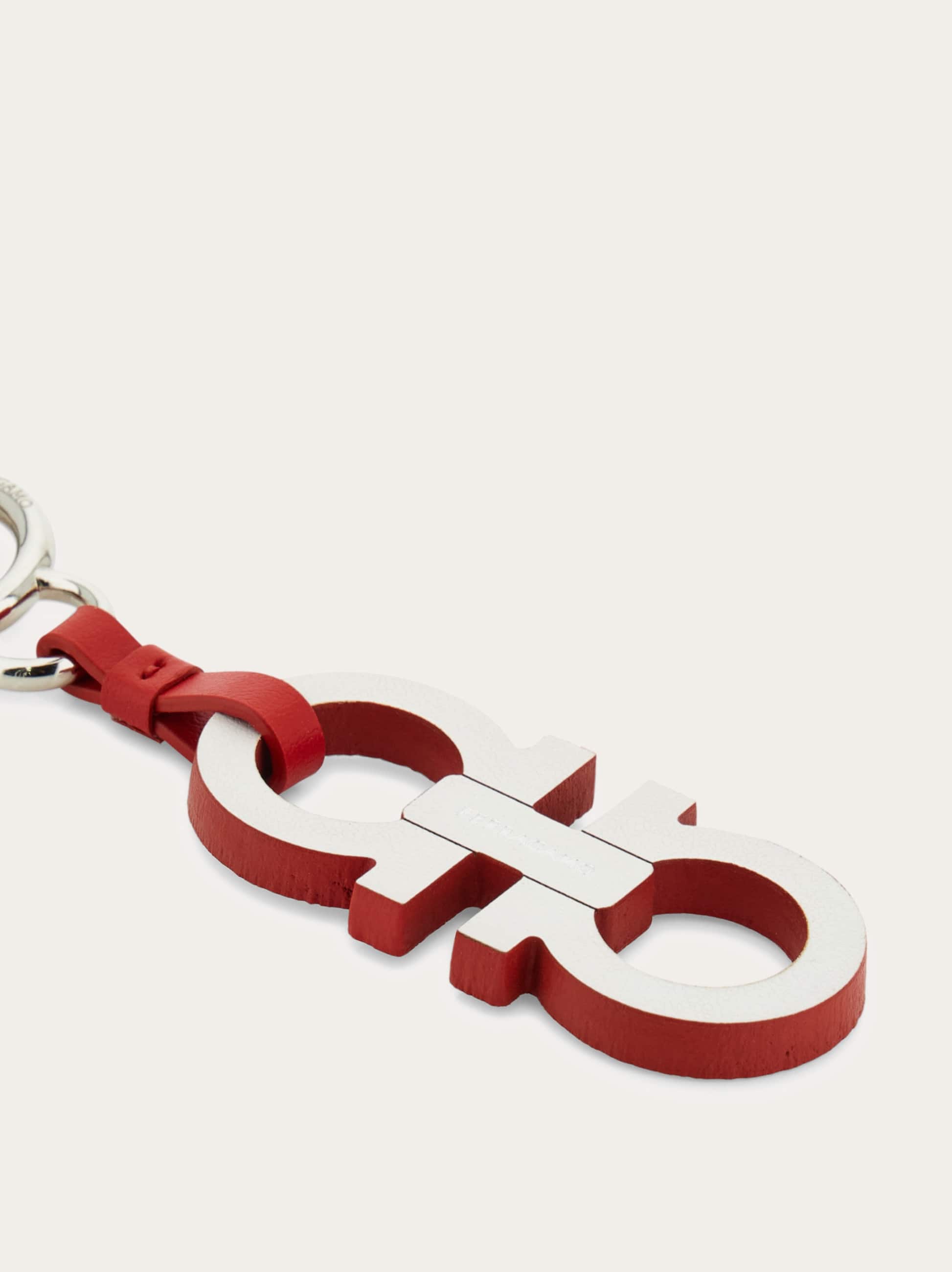  Ferragamo Men Gancini Keychain   Citymatch Capsule Red 