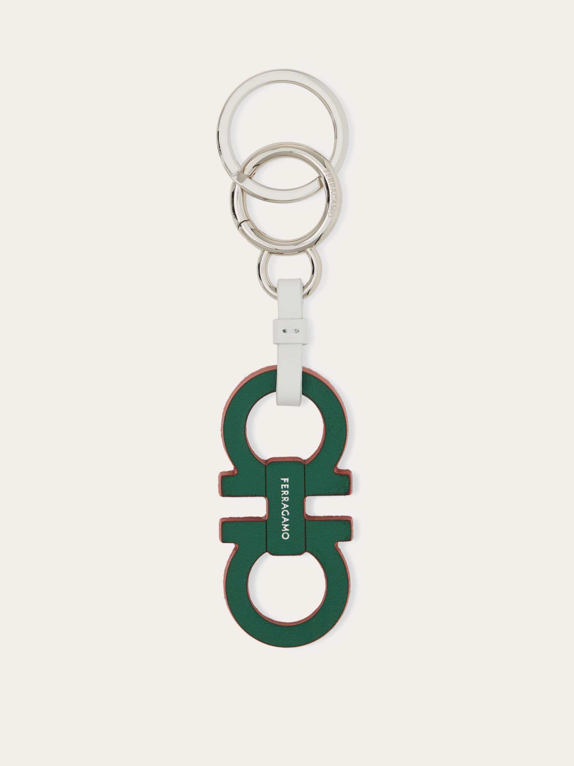Ferragamo Uomo Portachiavi Gancini - Citymatch Capsule Verde