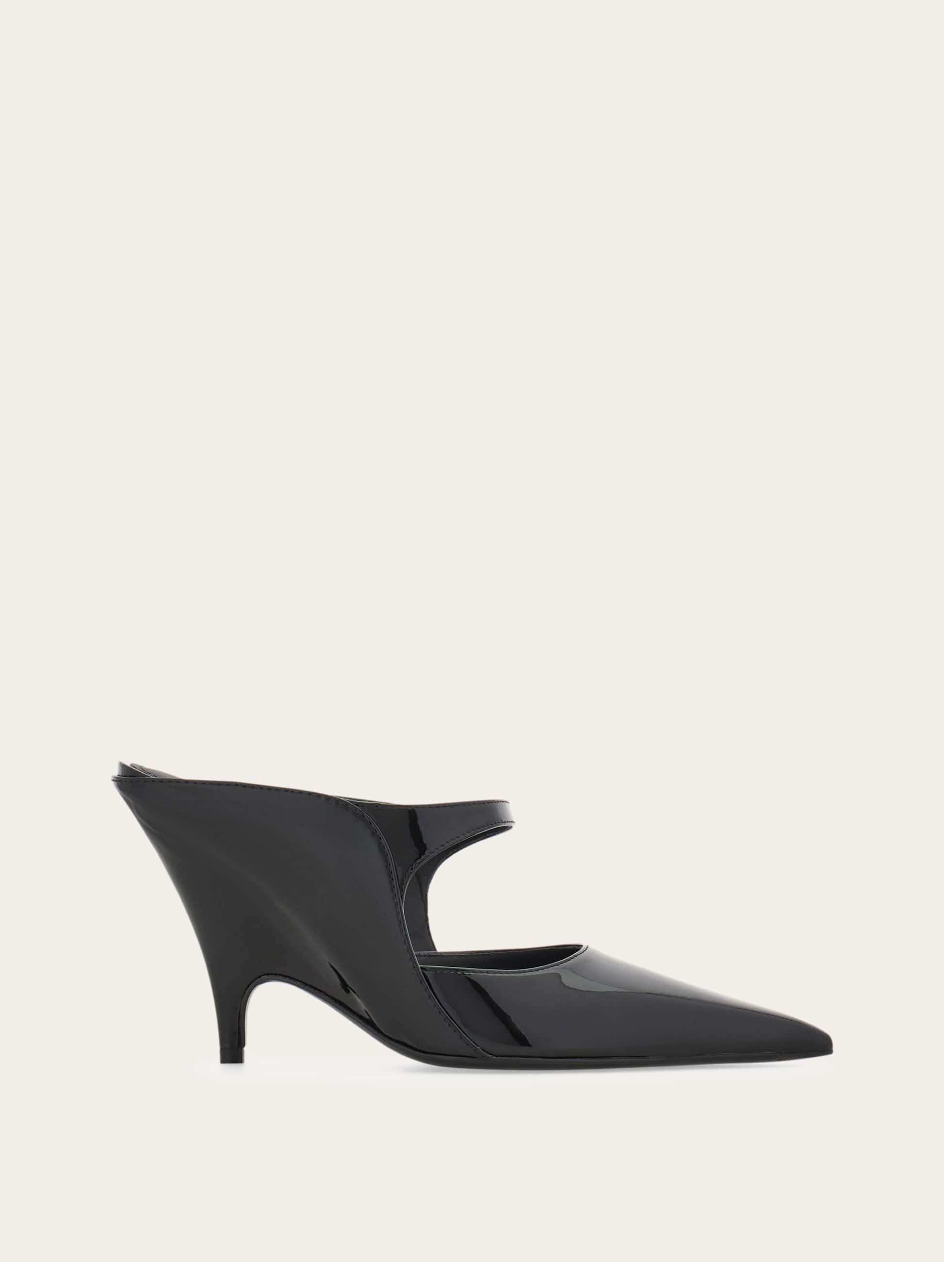 Ferragamo Stiletto Mule In Black