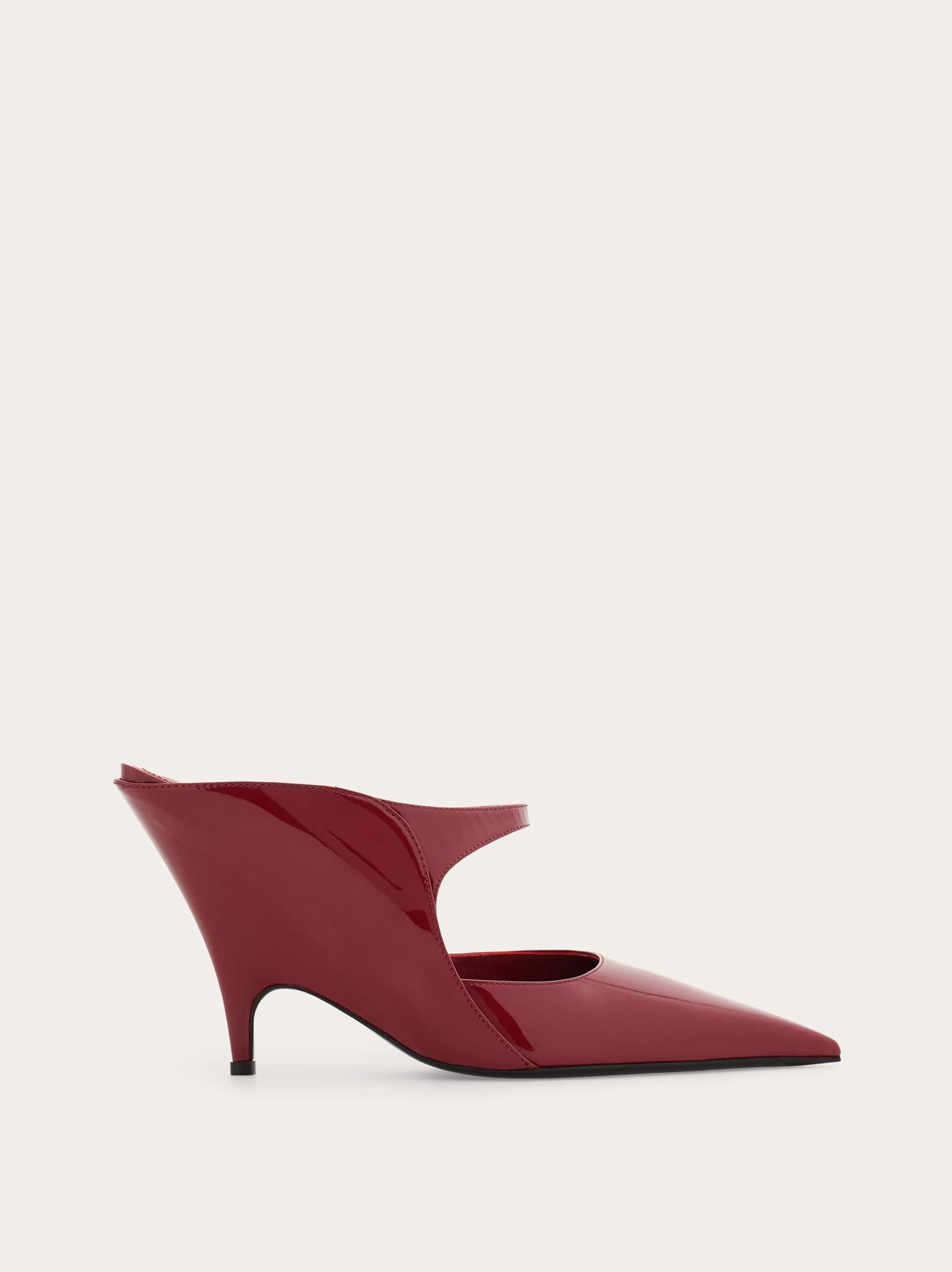 Ferragamo Women Graphic wedge mule Red Size 5