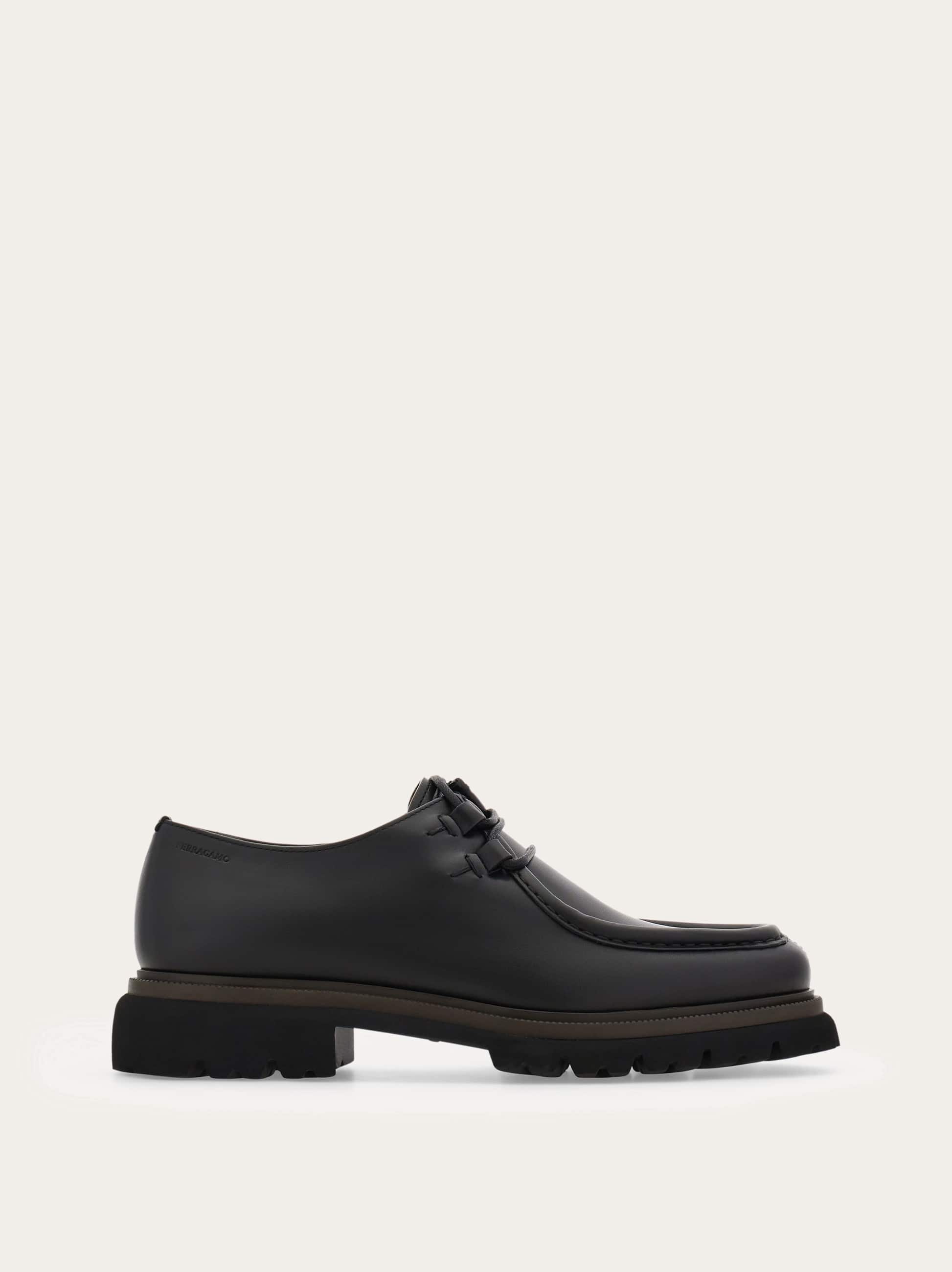 Ferragamo Men Chunky lace-up Black Size 7.5