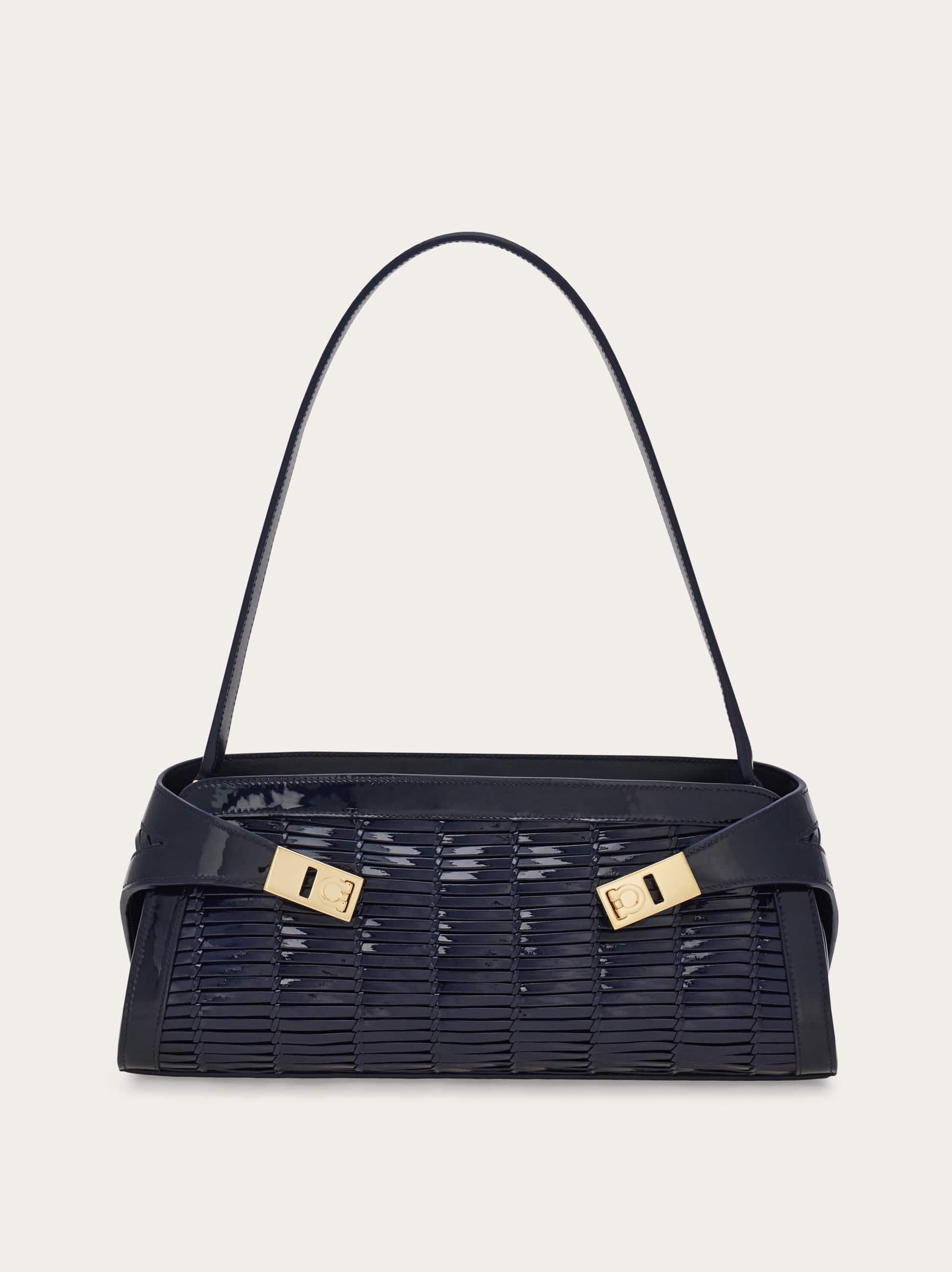 Ferragamo Women East-West Hug shoulder bag (S) Blue