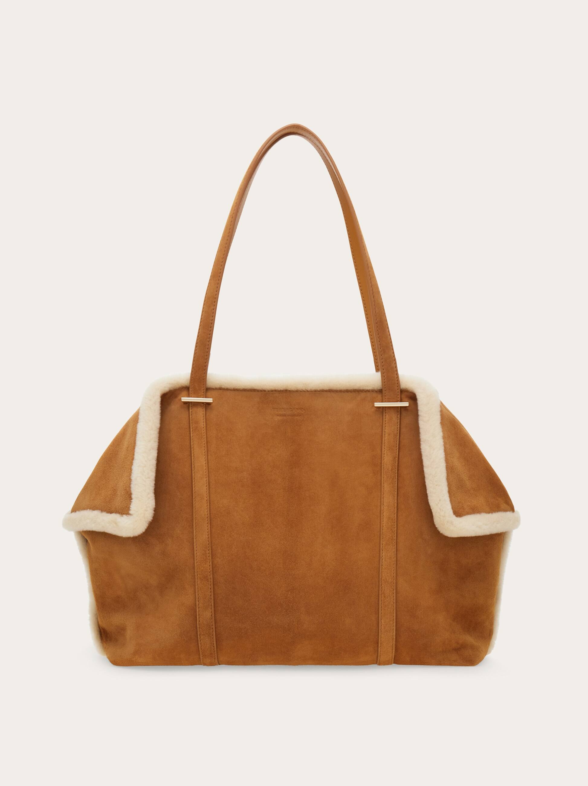 Ferragamo Women Folded tote bag (M) Brown
