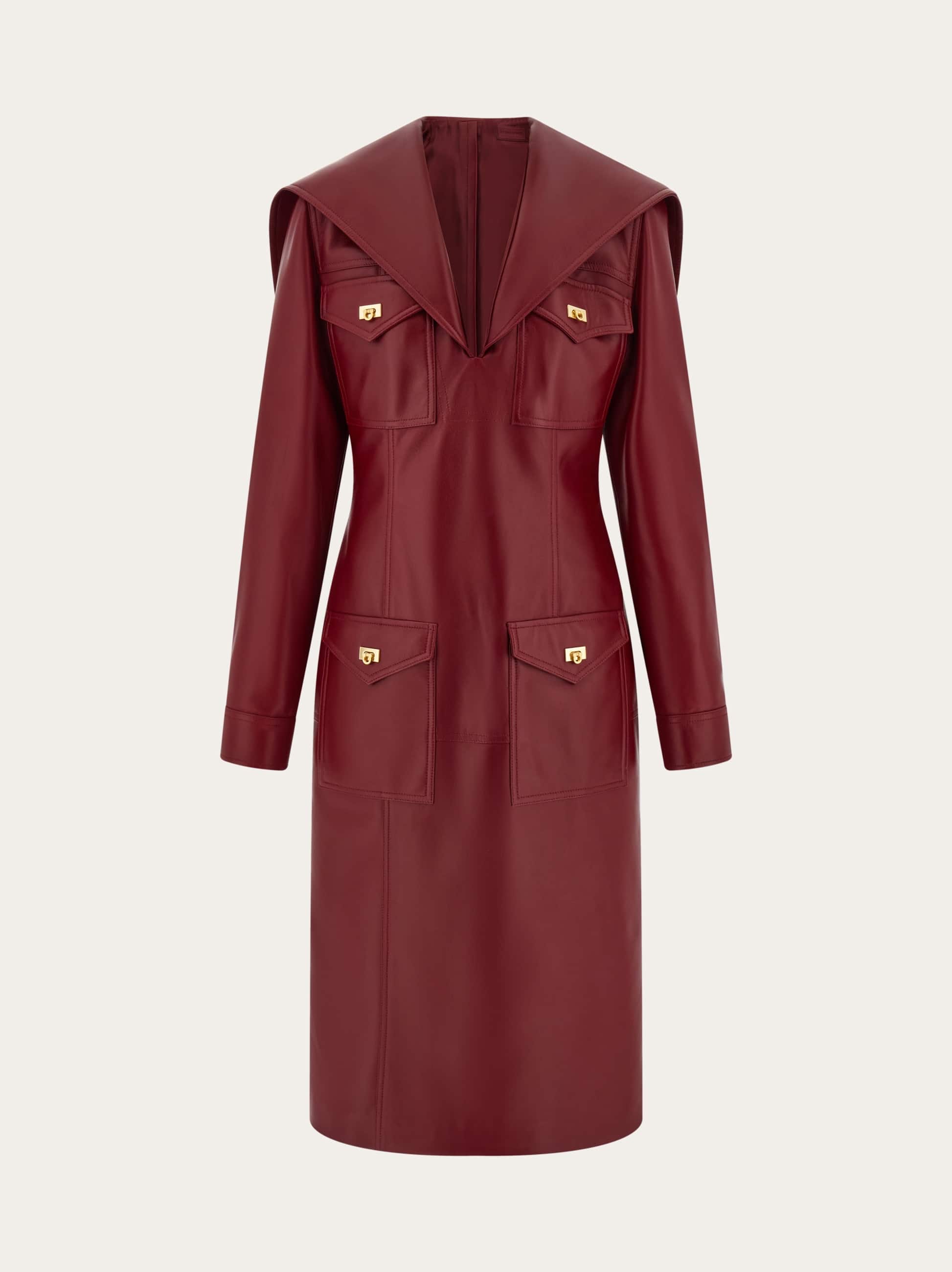 Ferragamo Women Nappa dress Red