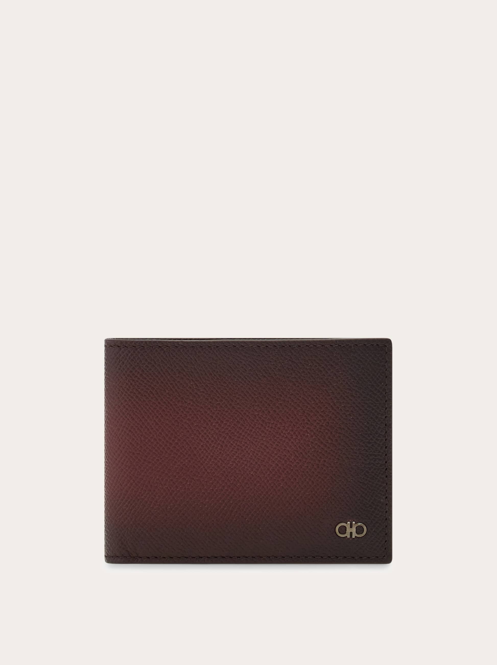 Ferragamo Men Gancini wallet Red