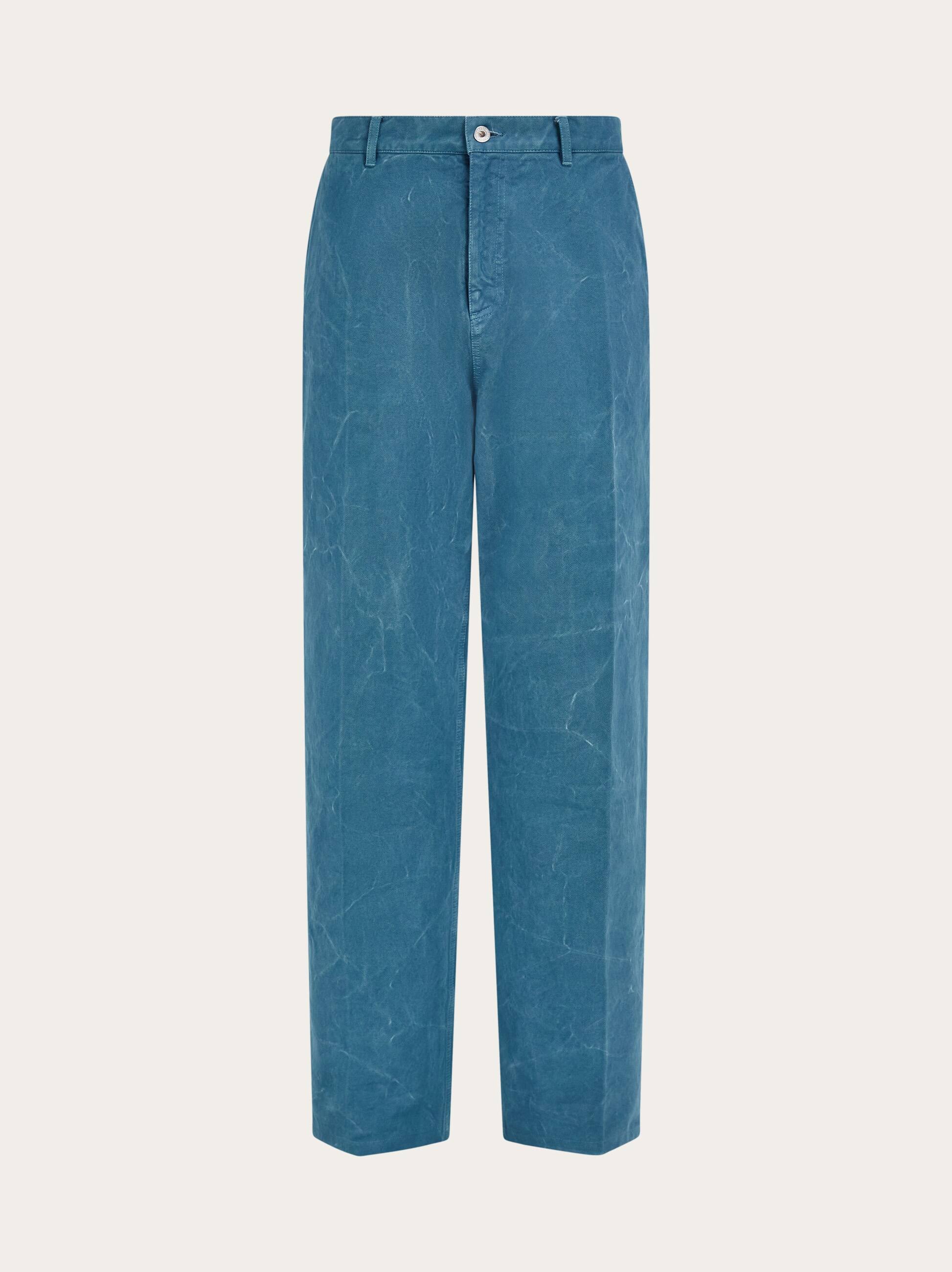 Ferragamo Uomo Pantalone work Verde