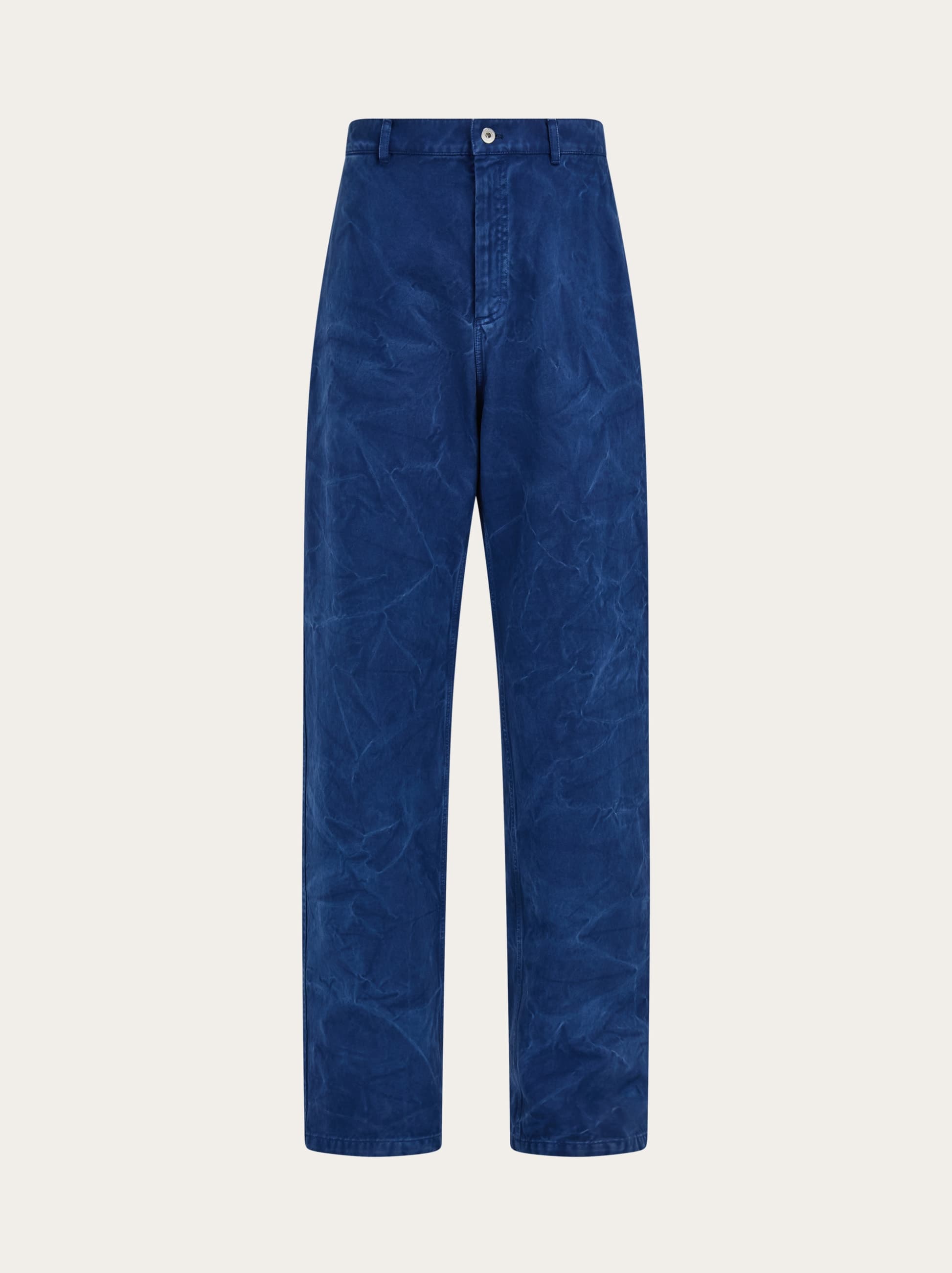 Ferragamo Men Workwear trouser Blue