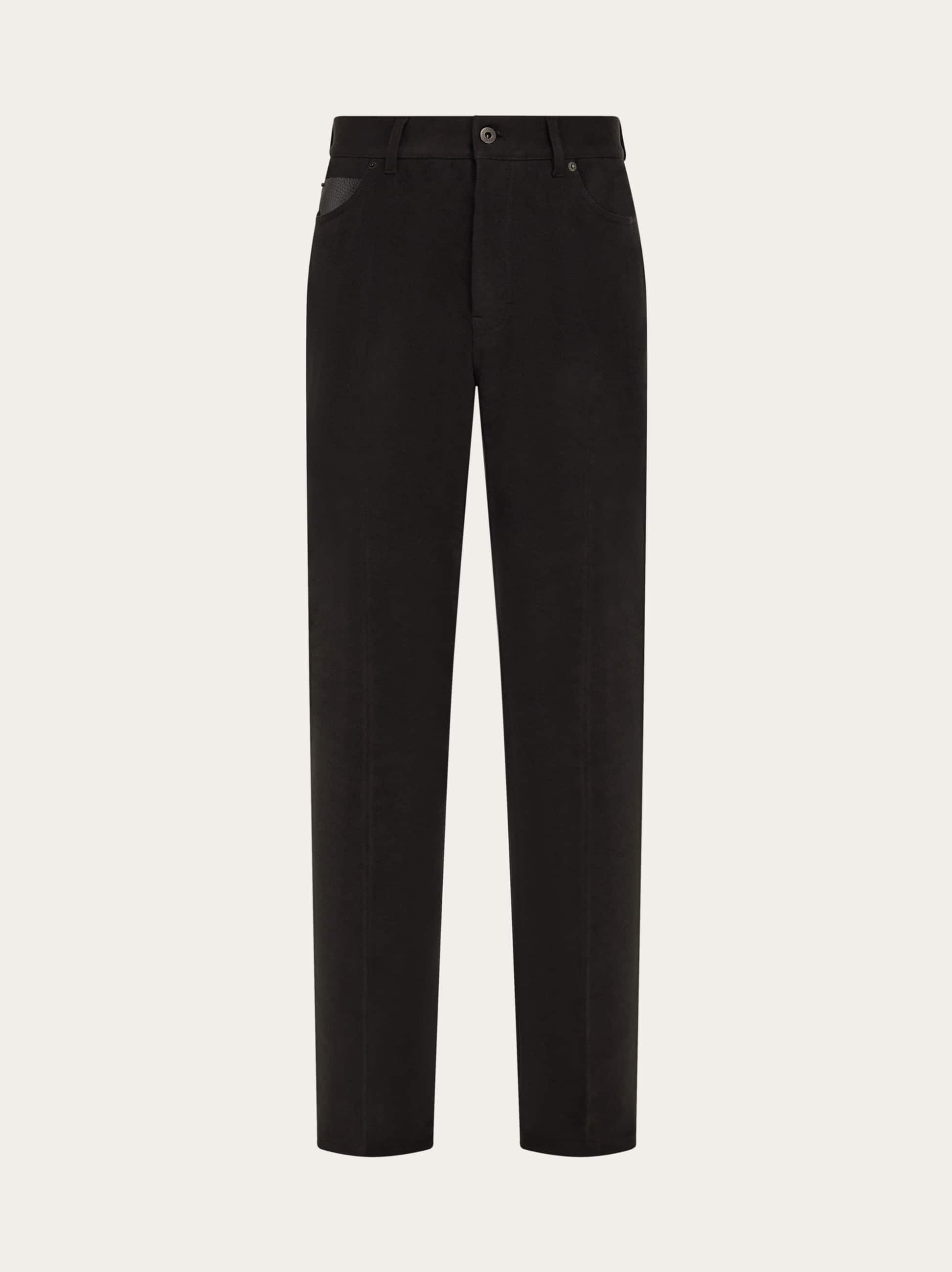 Ferragamo Men 5-pocket trousers Brown