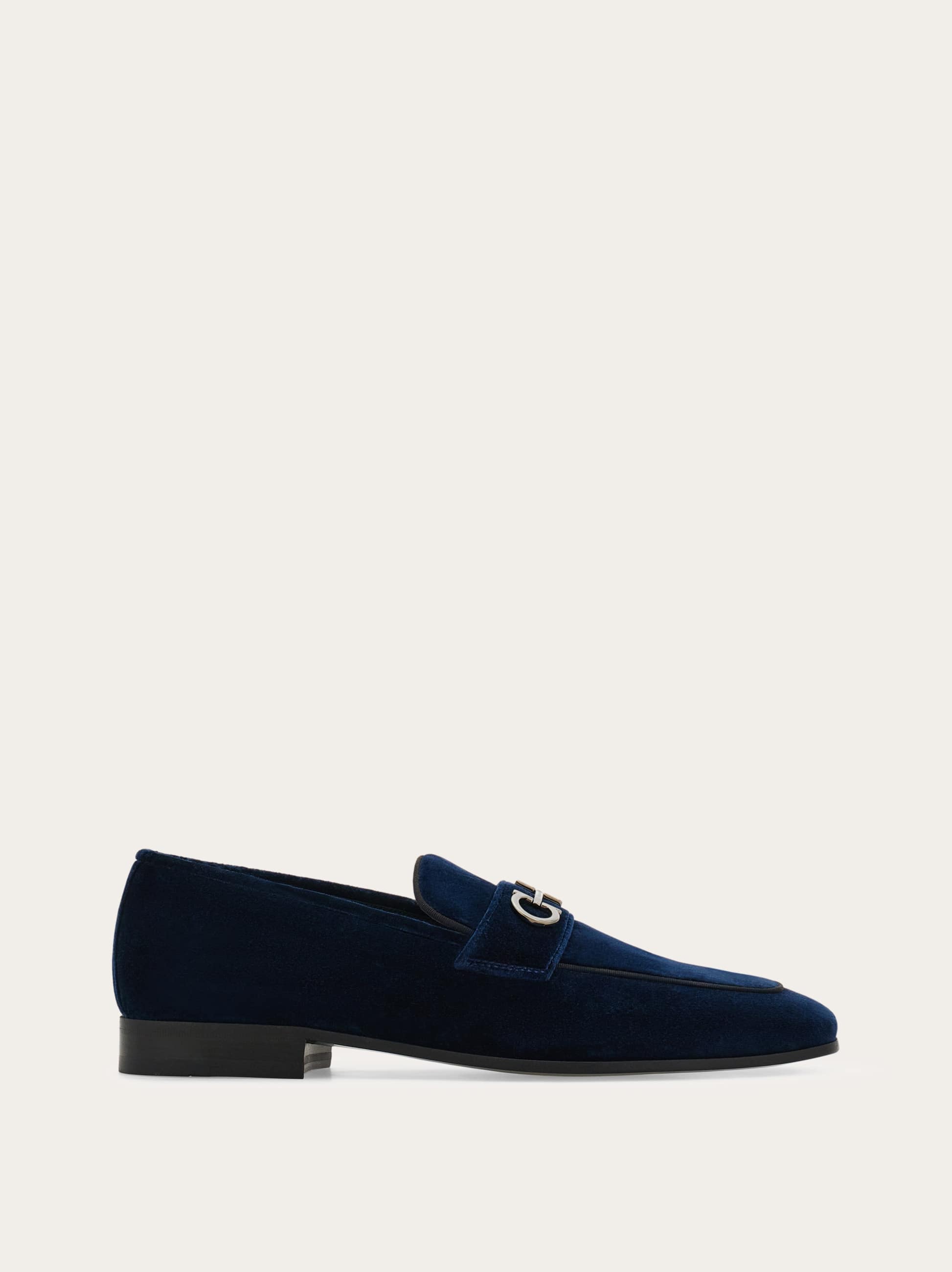 Ferragamo Men Gancini horsebit loafer Blue Size 7