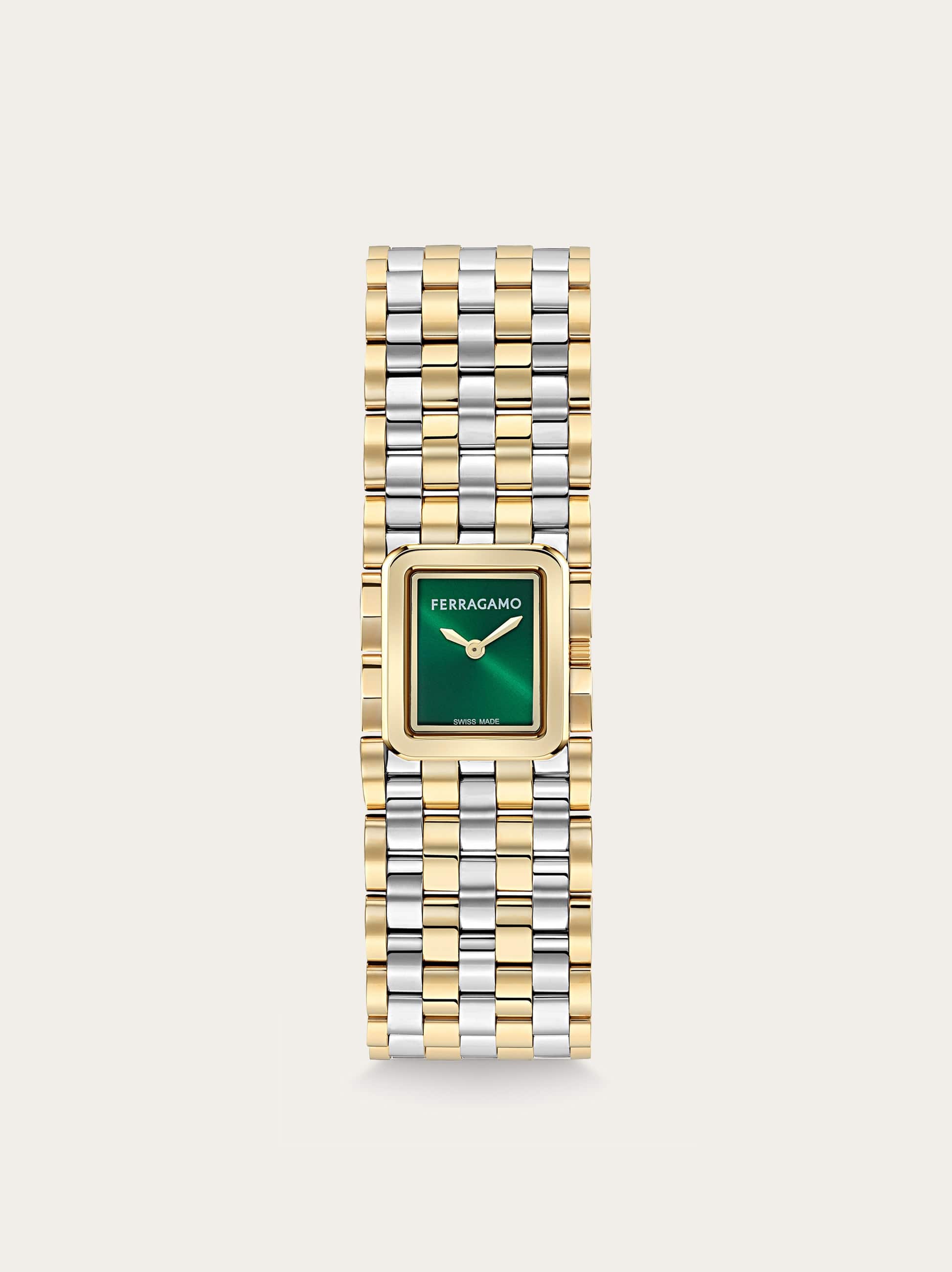 Ferragamo Donna Orologio Ferragamo Entrelacé Oro