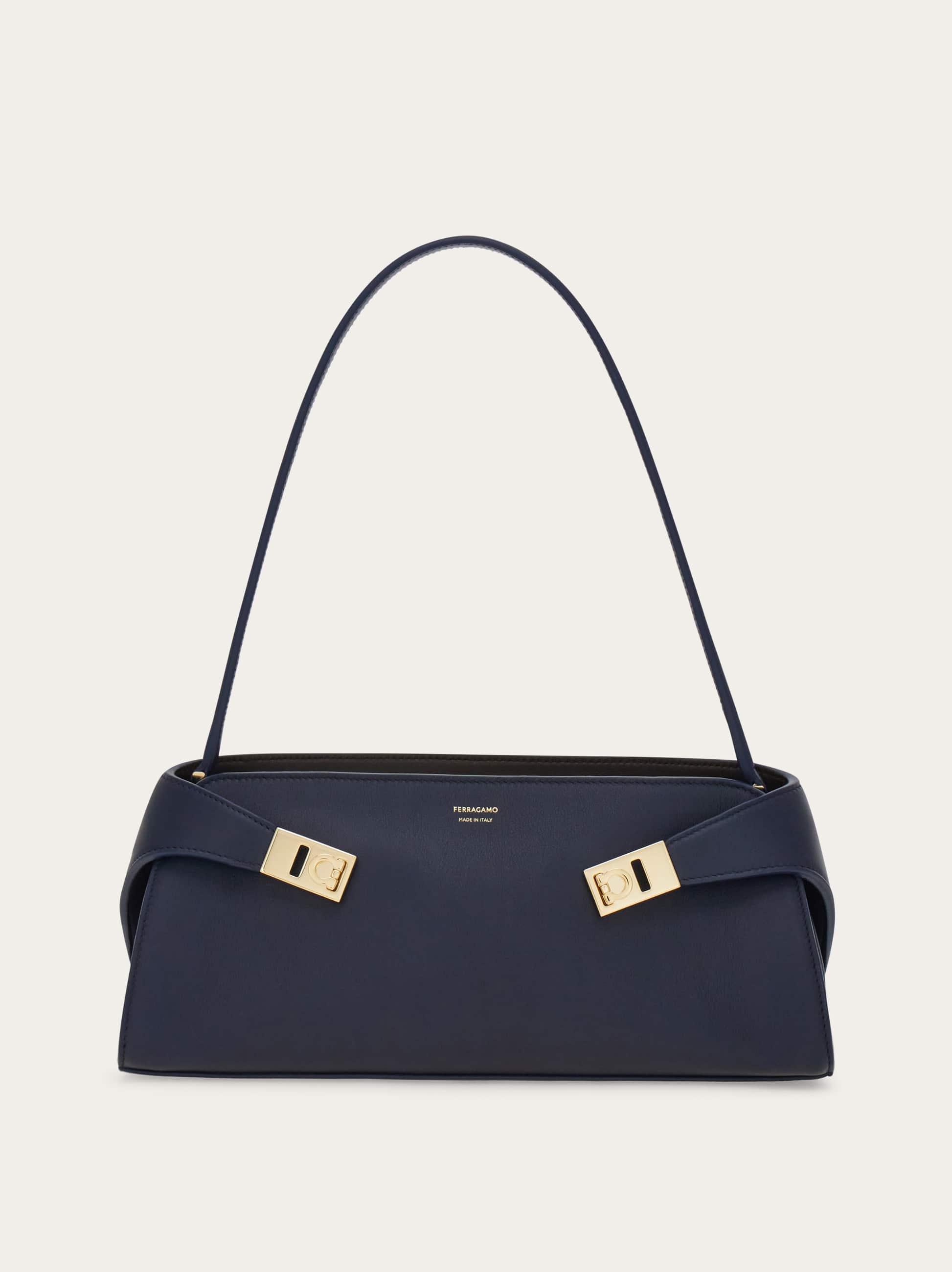 Ferragamo Women Hug East-West shoulder bag Blue