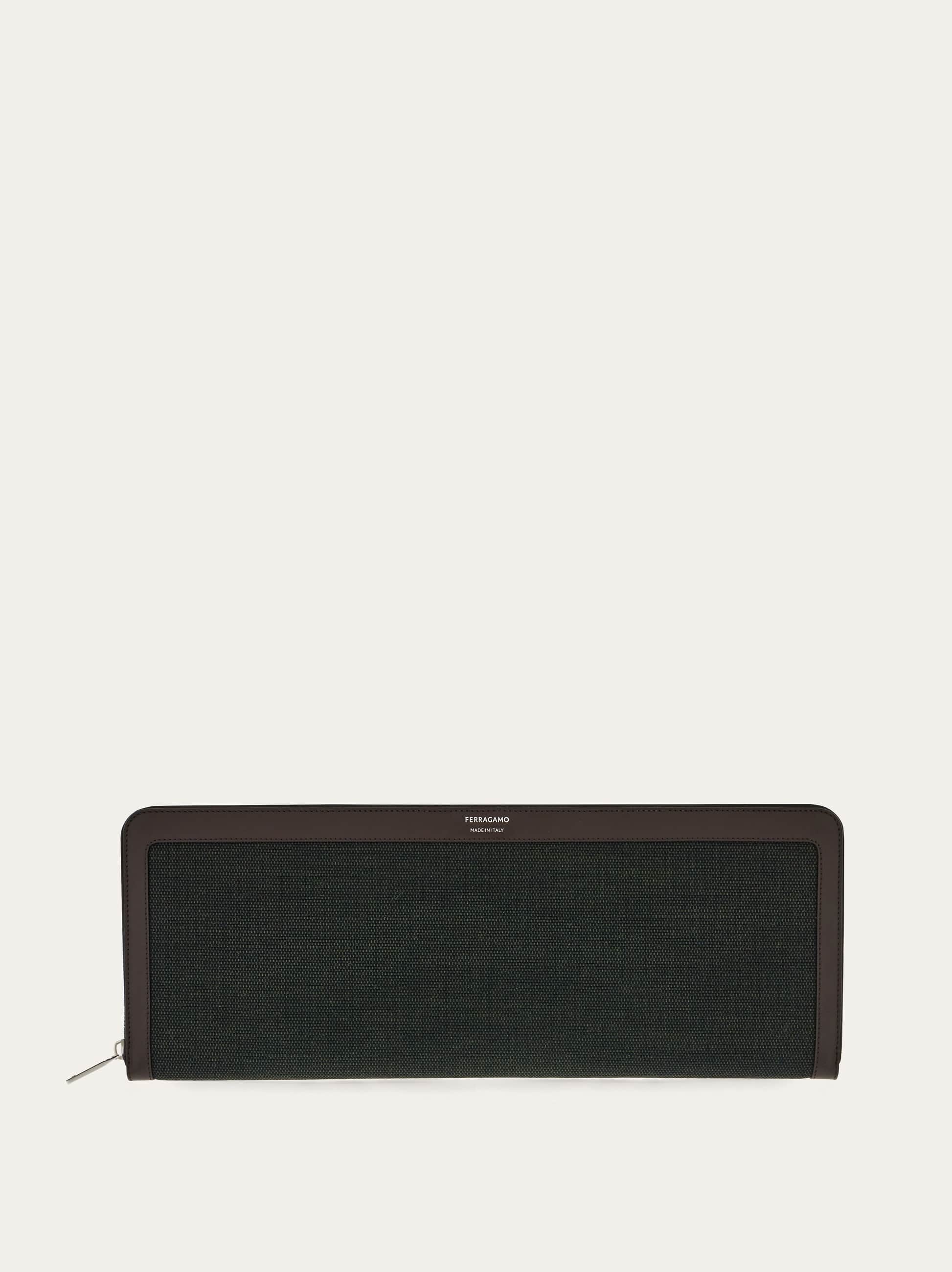Ferragamo Uomo Porta cravatte da viaggio Verde