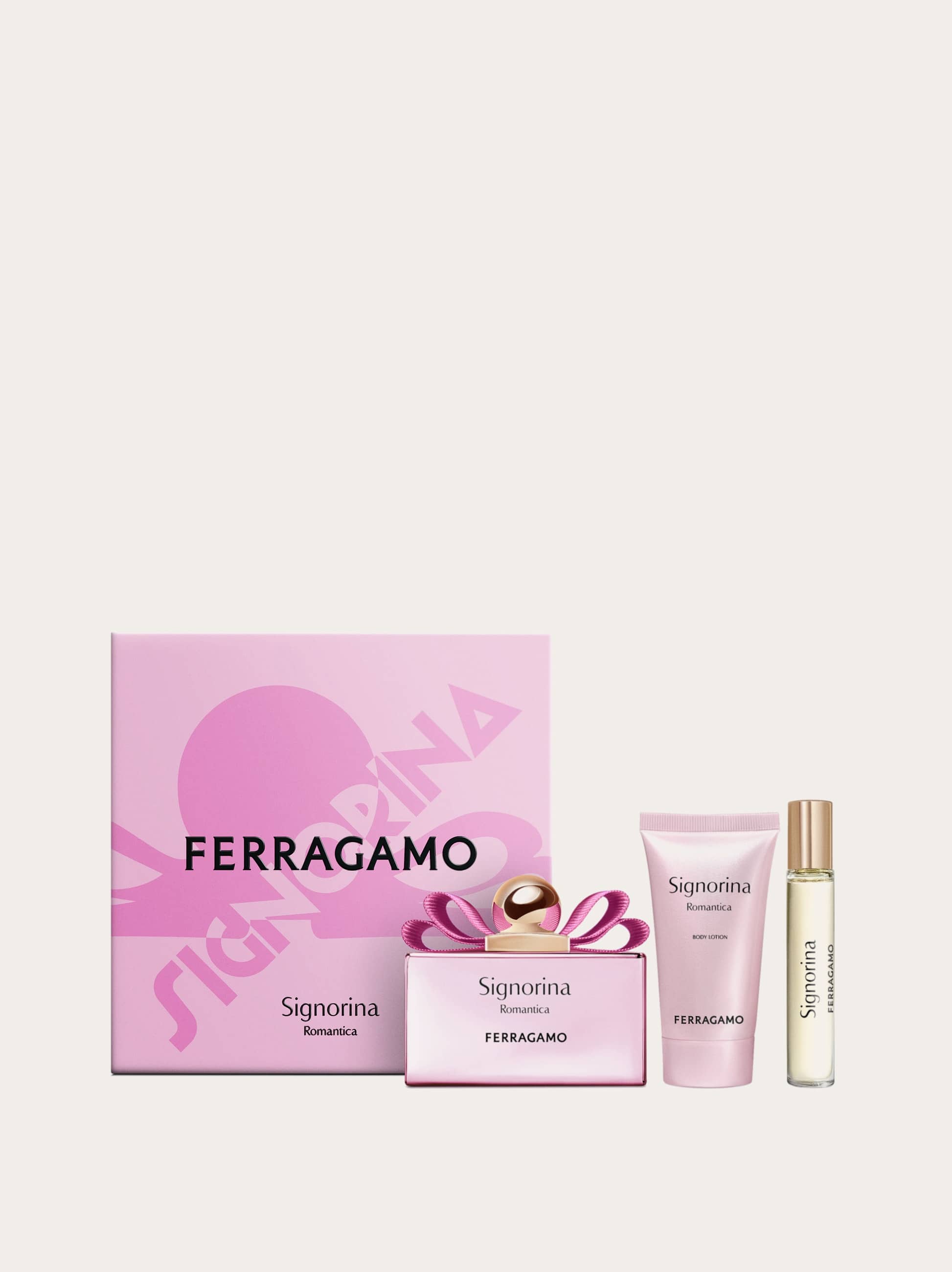 Ferragamo Women Signorina Romantica - EDP 3 Pieces Set Incolore