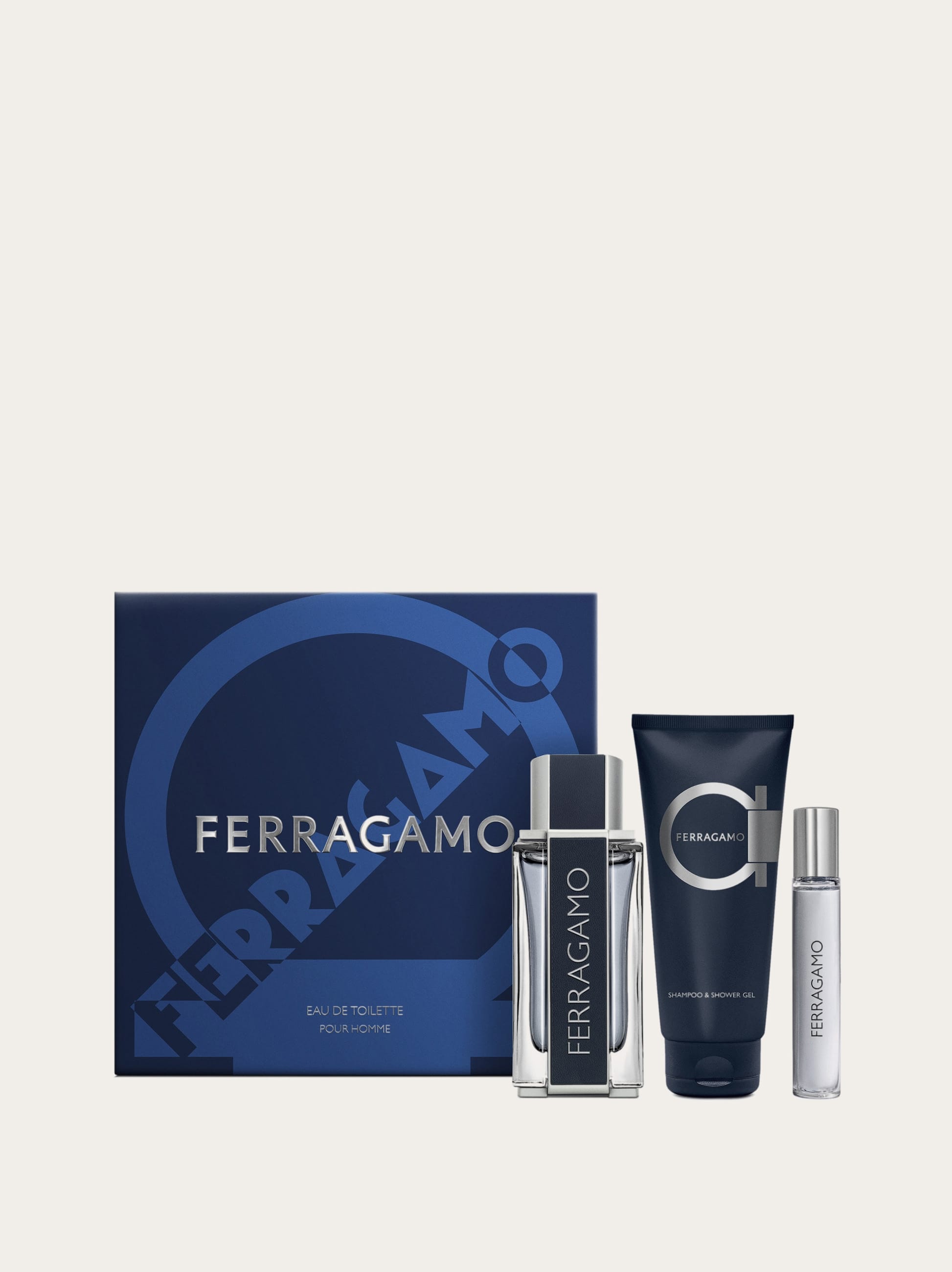 Ferragamo Men Ferragamo - EDT 3 Pieces Set Bianco