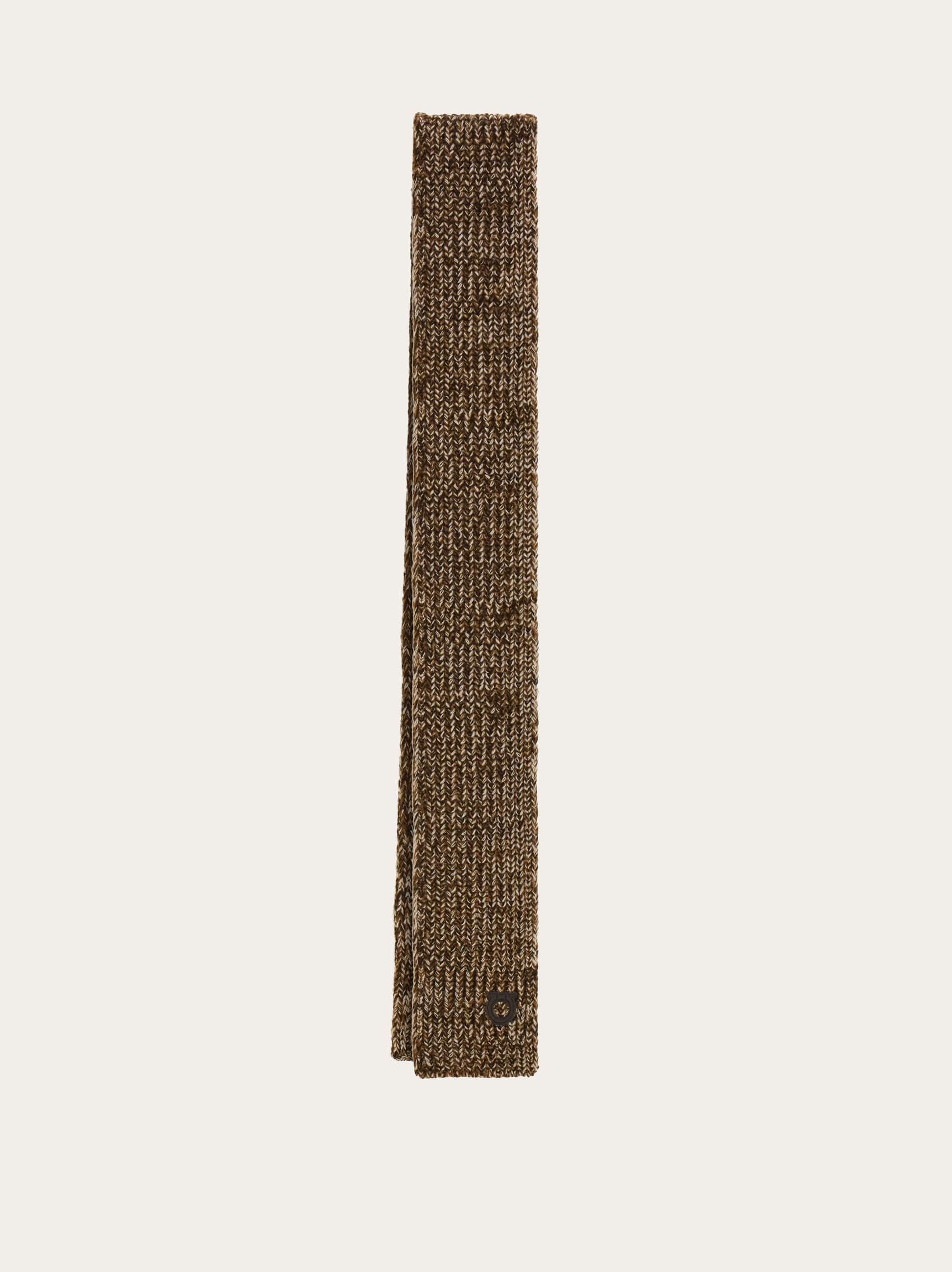 Ferragamo Men Skinny scarf Brown