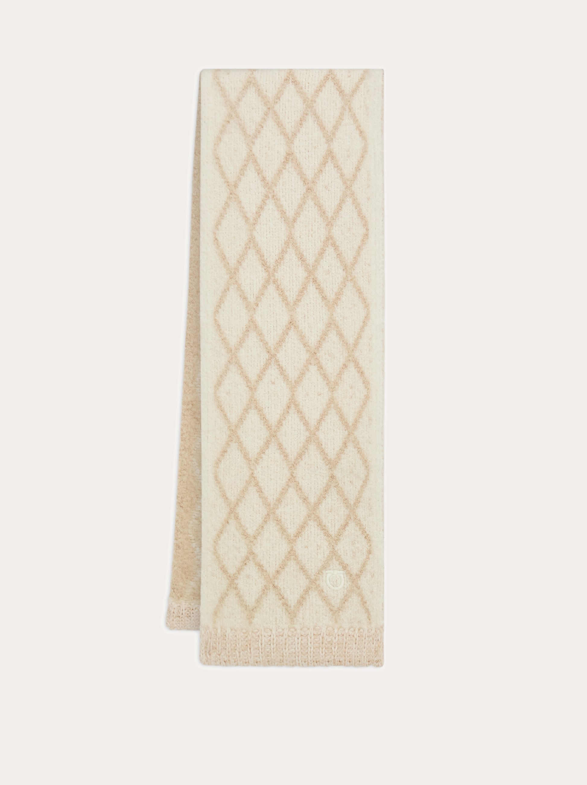 Ferragamo Women Wool-and-alpaca-blend scarf Beige