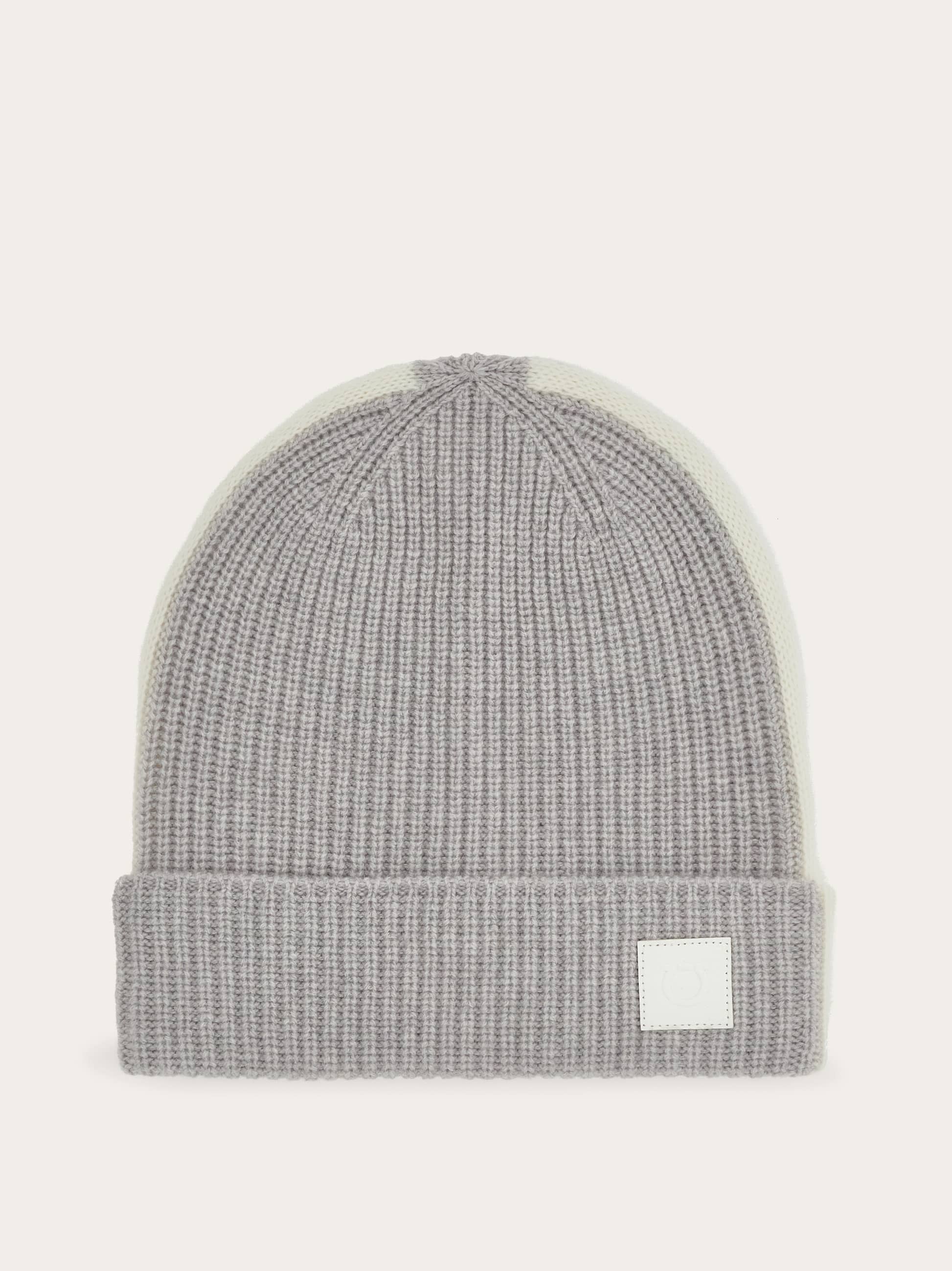 Ferragamo Knit Beanie In Grey
