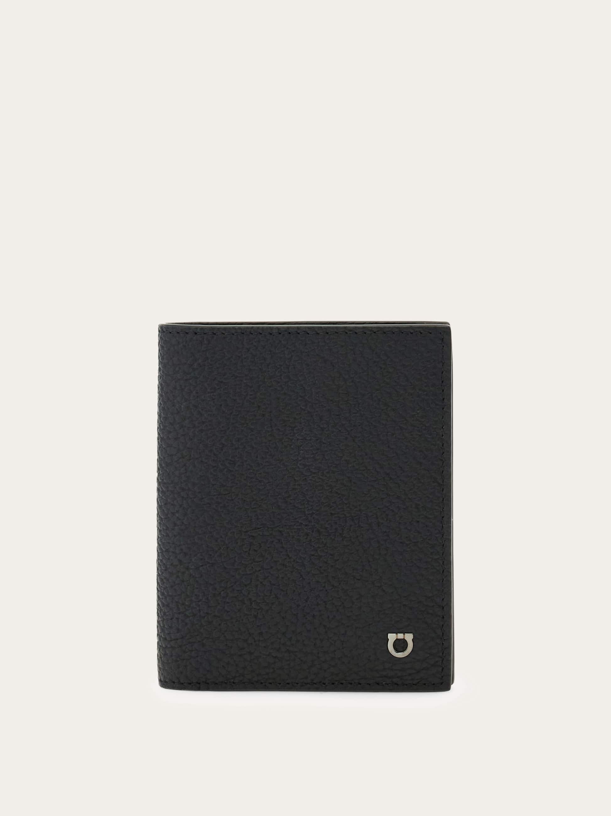 Ferragamo Uomo Porta carte di credito Gancini Nero