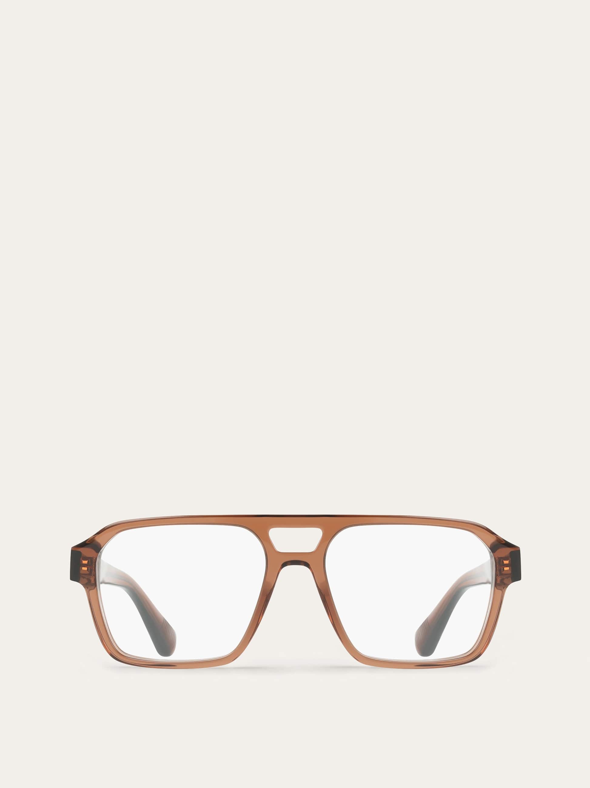 Ferragamo Uomo Occhiale da vista Marrone