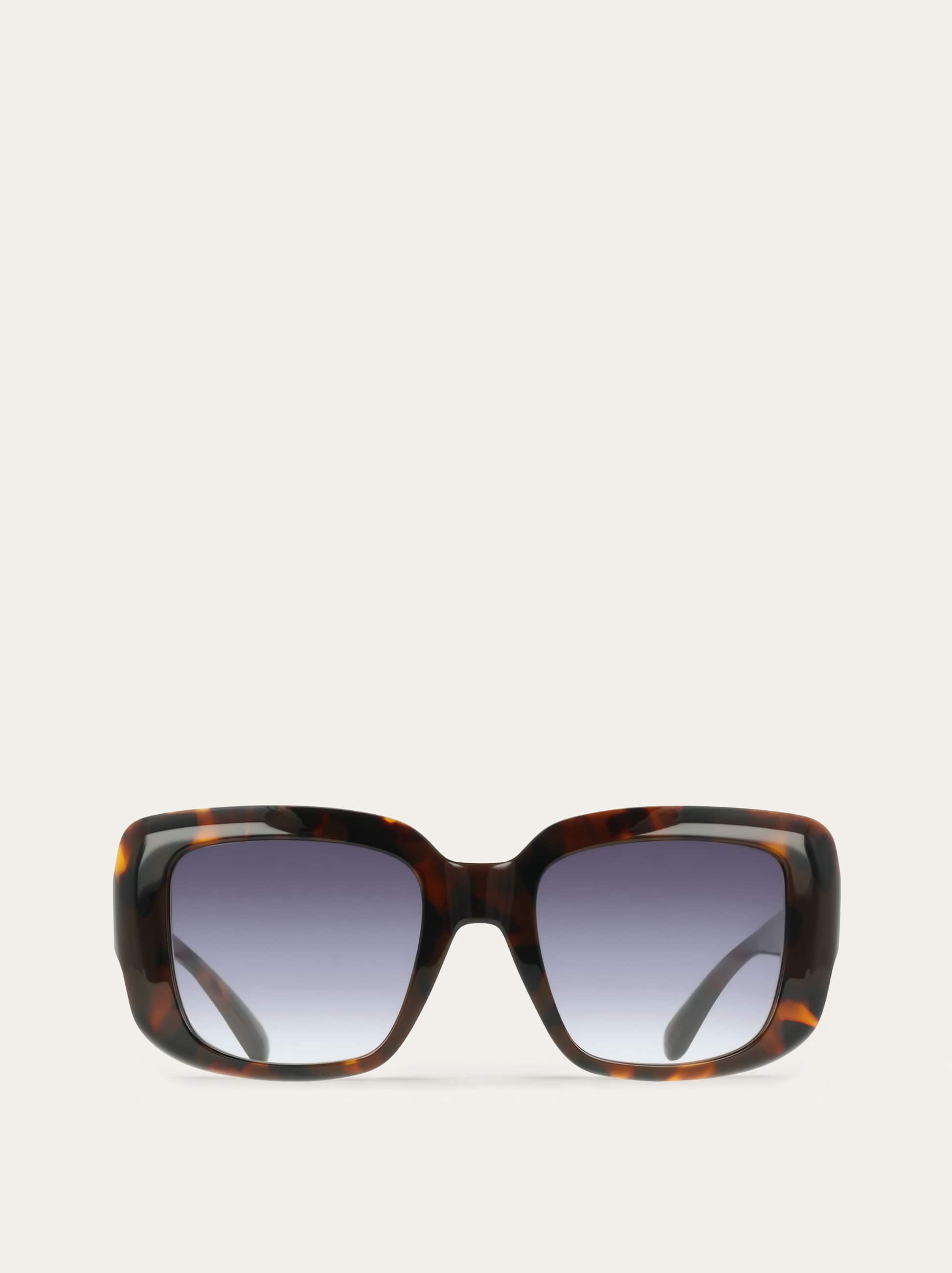 Ferragamo Donna Occhiali da sole squadrati Marrone