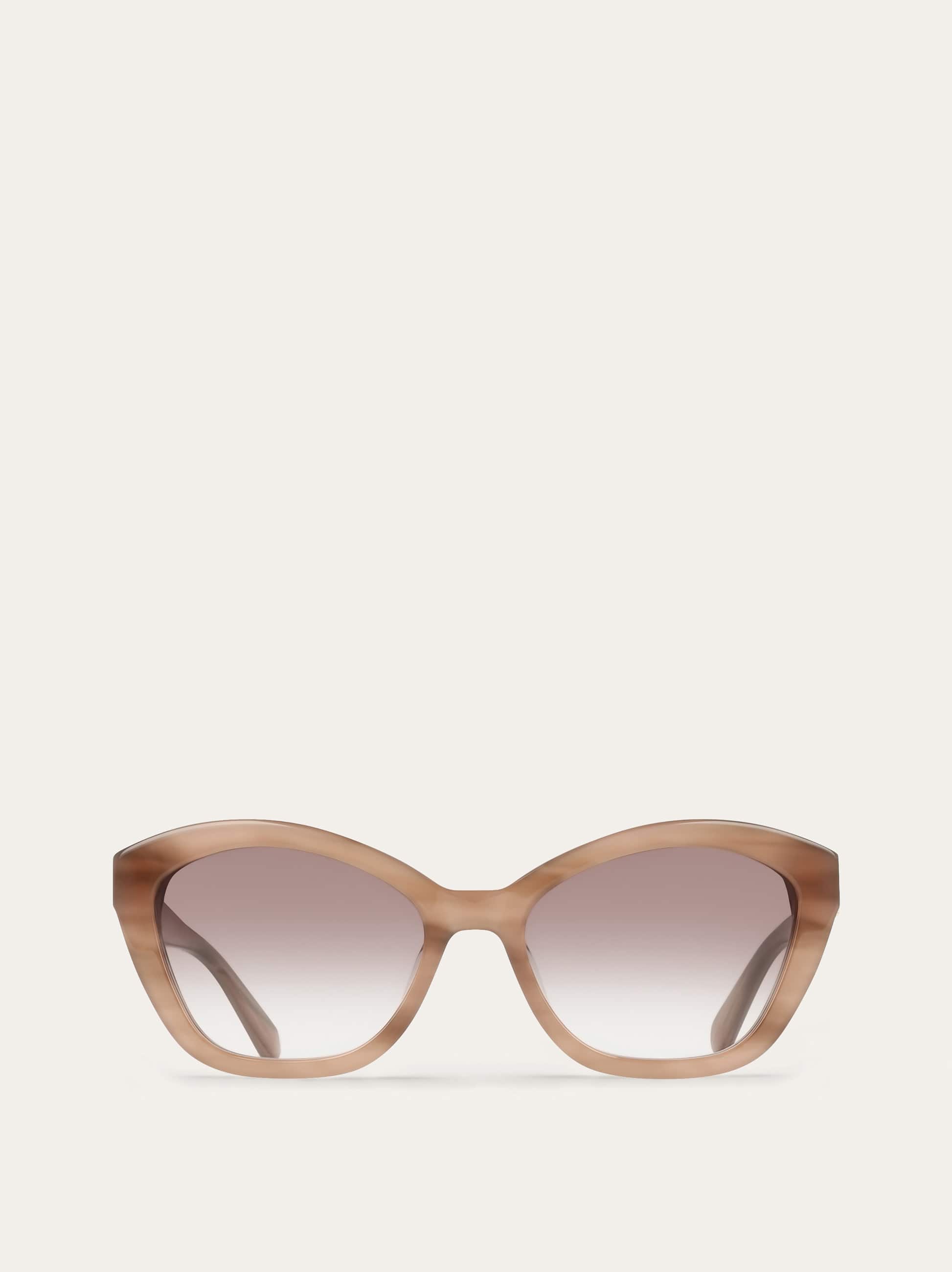 Ferragamo Butterfly Frame Sunglasses In Pink