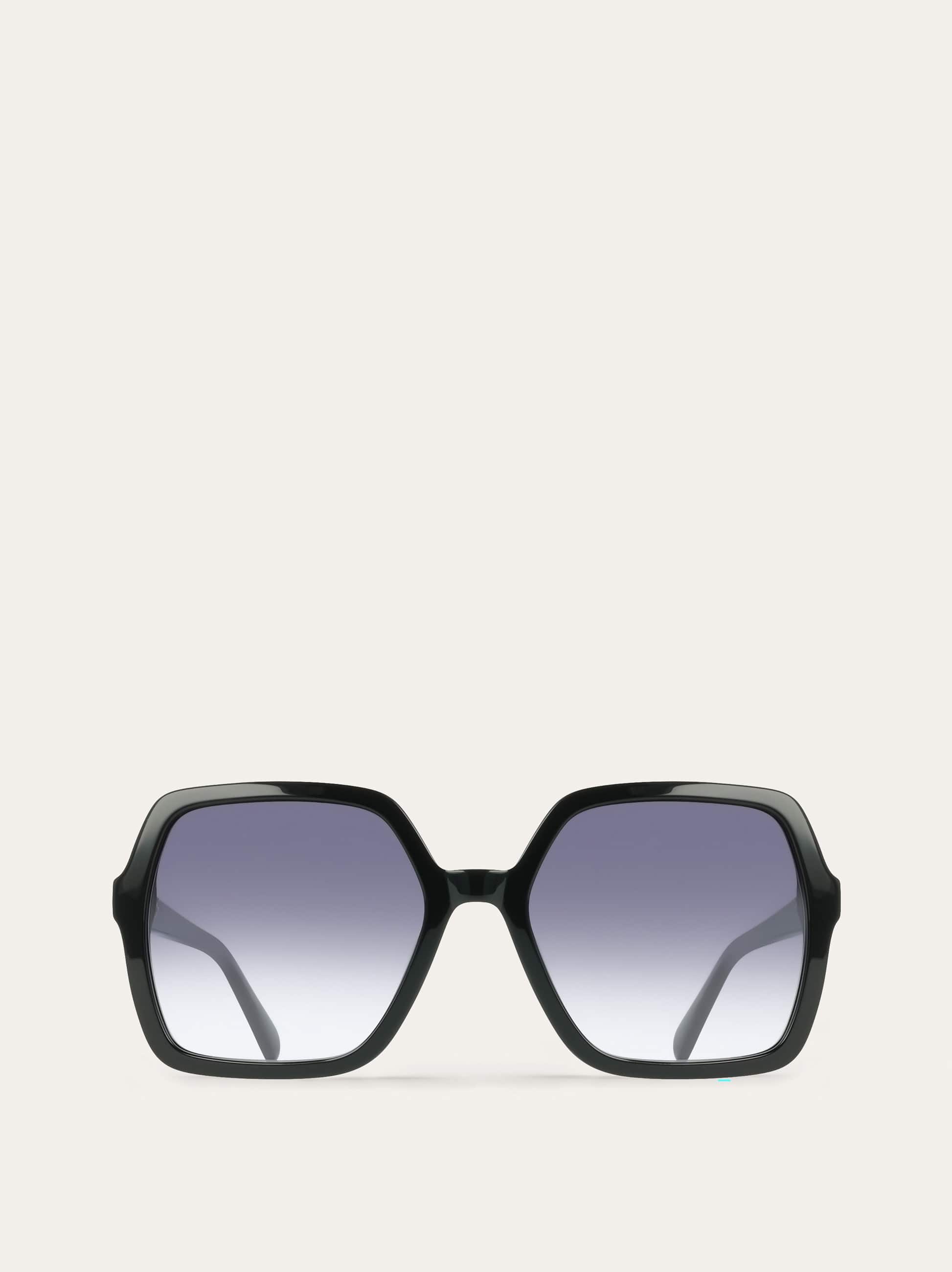 Ferragamo Donna Occhiali da sole squadrati Nero