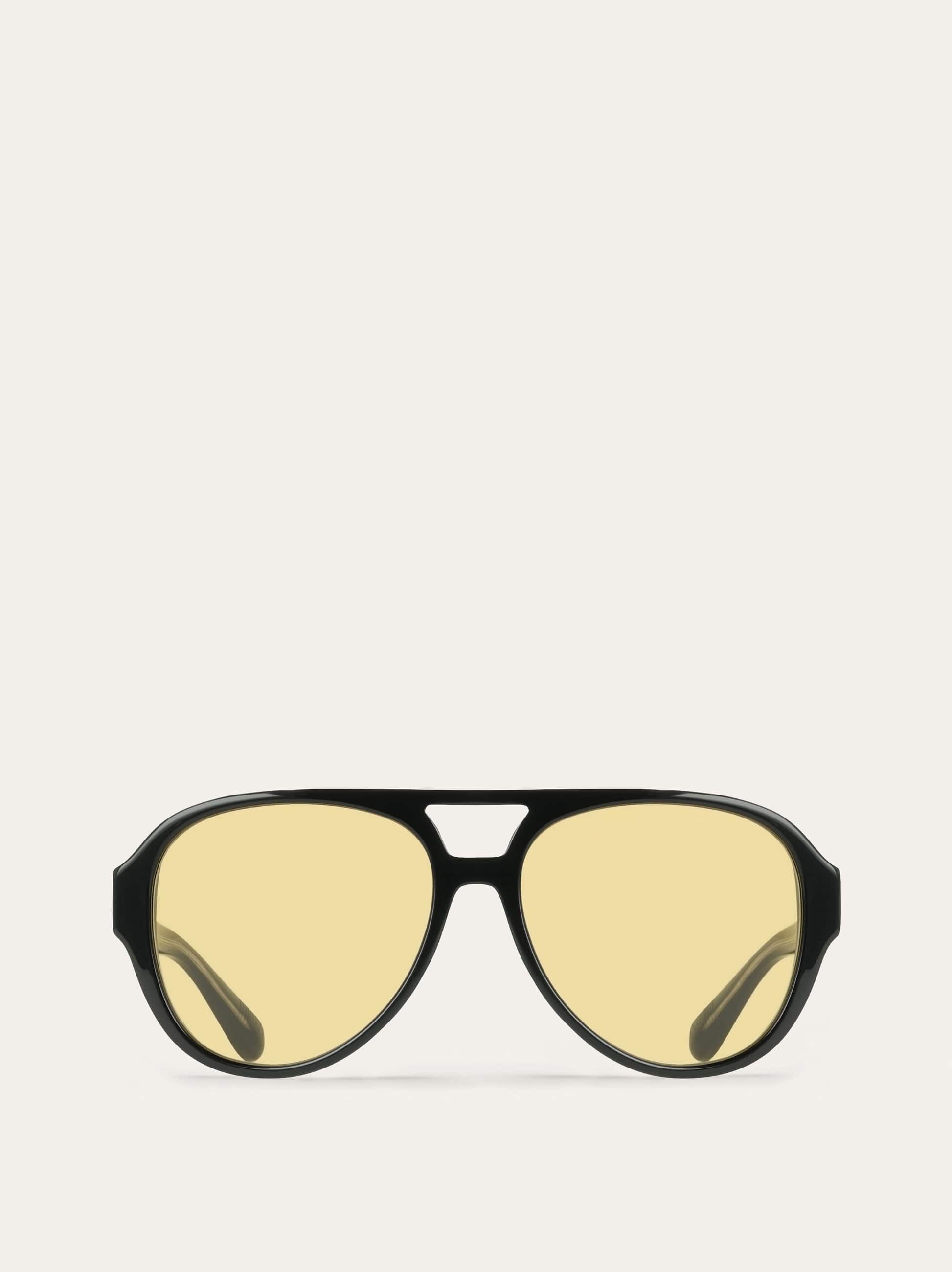 Ferragamo Women Aviator frame sunglasses Black