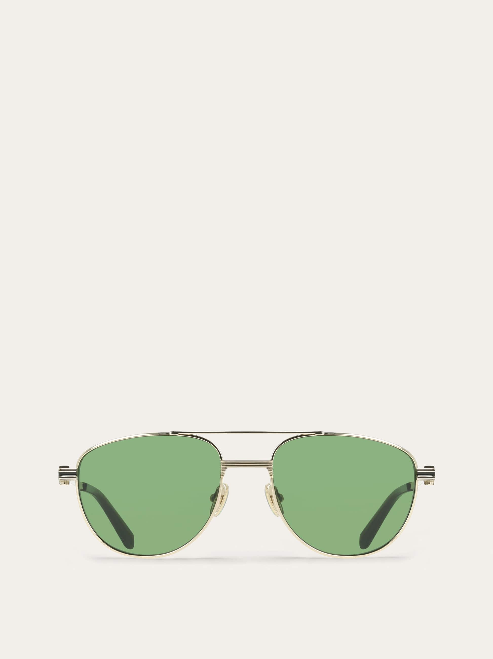 Ferragamo Uomo Occhiali da sole aviator Verde