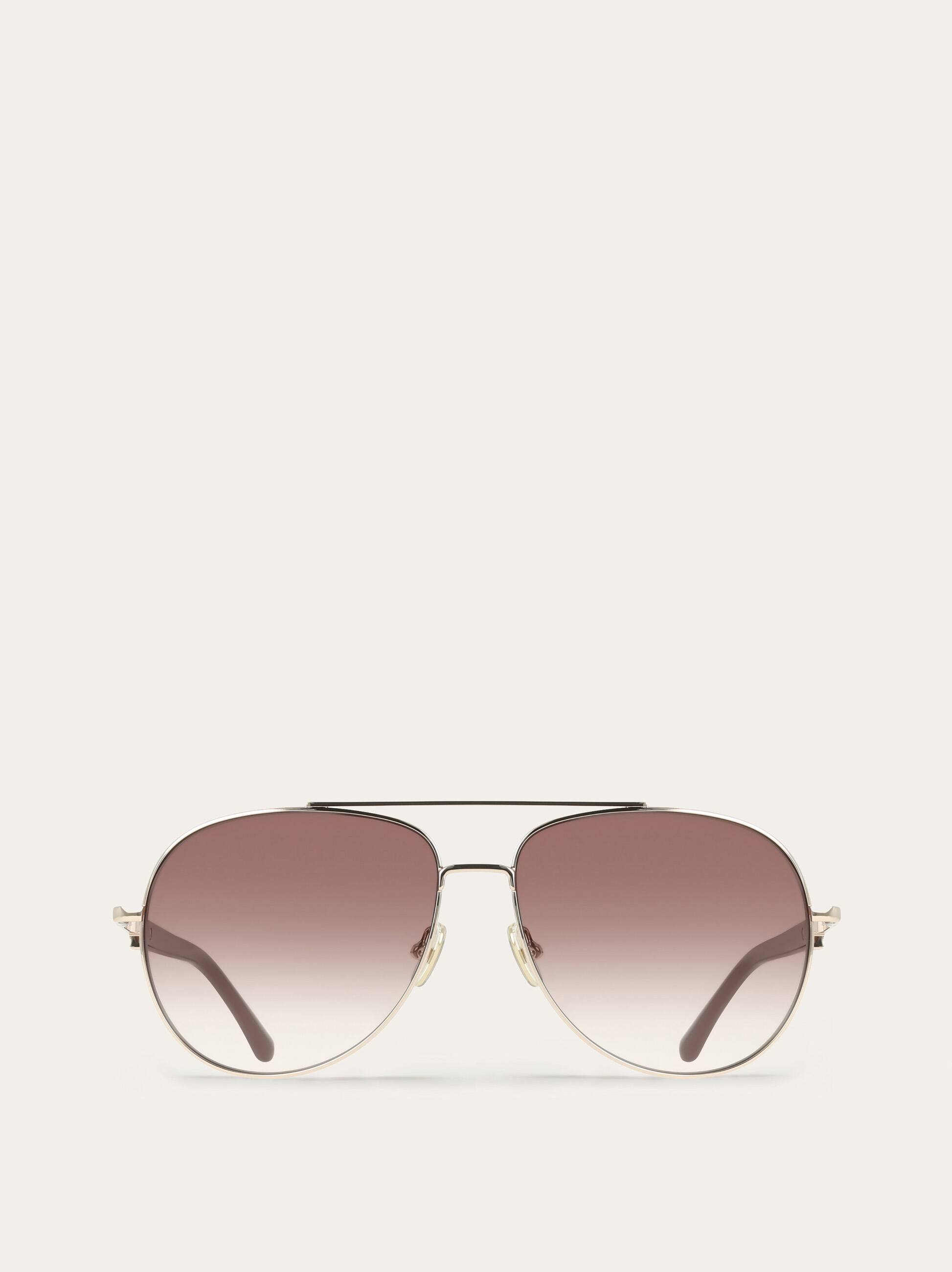 Ferragamo Donna Occhiali da sole aviator Rosso