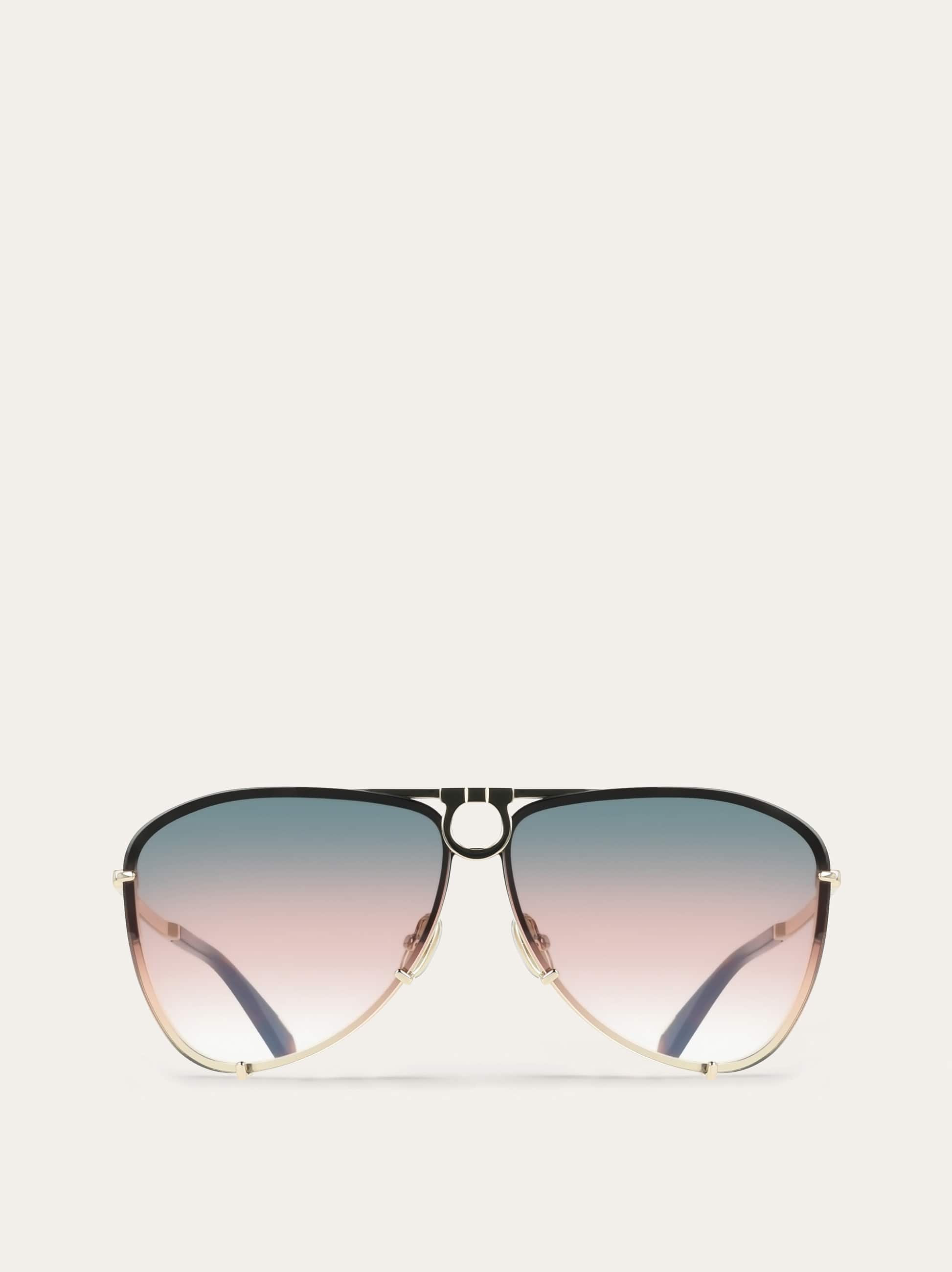 Ferragamo Donna Occhiali da sole aviator Oro